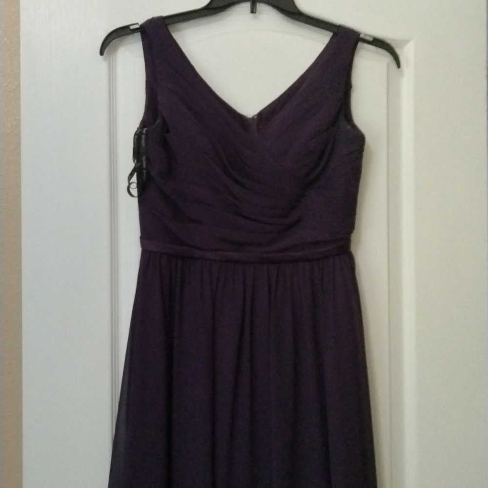 Long purple formal dress